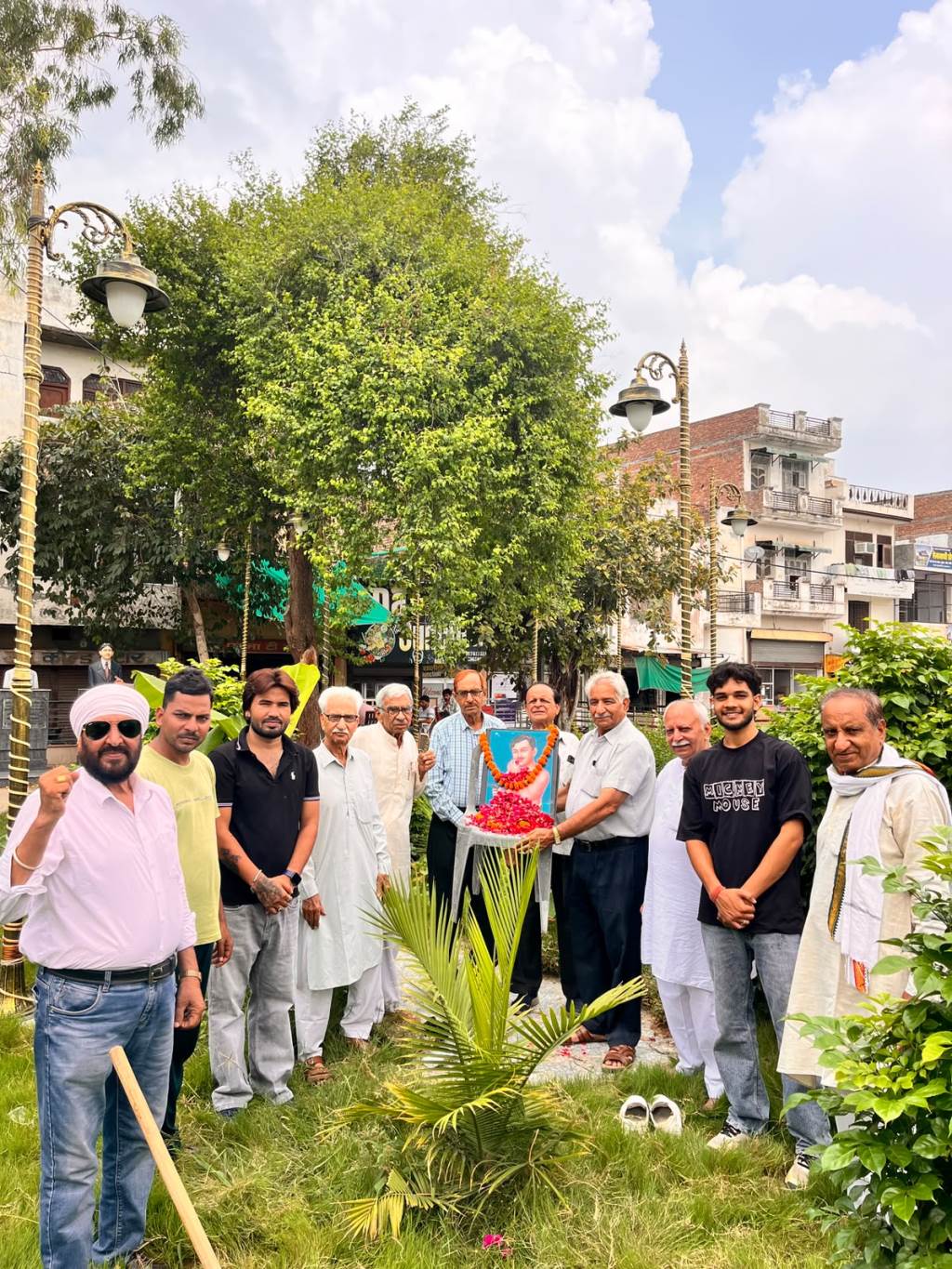 120th birth anniversary of immortal martyr Chandrashekhar Azad celebrated by planting saplings